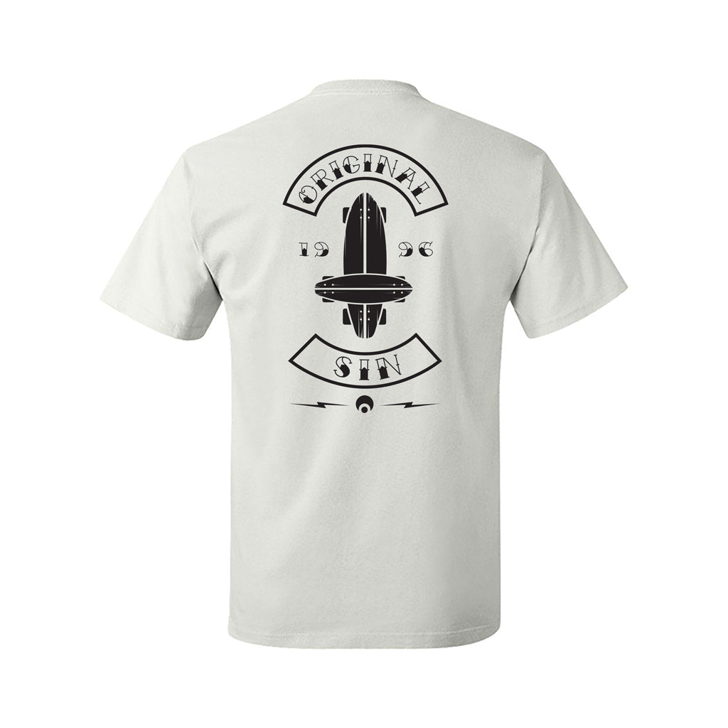 Camiseta Osiris Original SIN Pocket Hombre Blancas | Argentina-802576